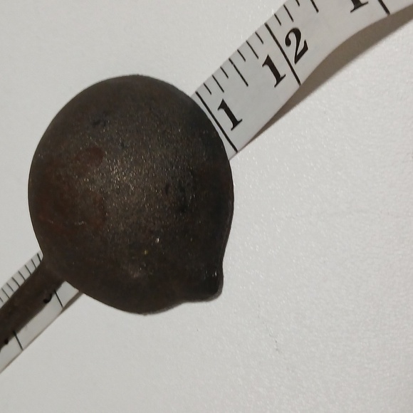 Vintage Foundry Ladle, Metal Crucible, Forged Ladle Decor - Picture 5 of 7